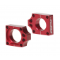 Блок втулка за задна ос RFX Pro Rear Axle Adjuster Blocks (Red) Honda CR 125R/250R 02-07 CRF 250R 04-09 thumb
