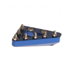 Резервен връх за лост за спирачка RFX Pro Replacement CNC Solid Rear Brake Lever Tip (Blue) Резервен връх за лост за спирачка RFX Pro Replacement CNC Solid Rear Brake Lever Tip (Blue)