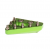 Резервен връх за лост за спирачка RFX Pro Replacement CNC Solid Rear Brake Lever Tip (Green)