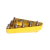 Резервен връх за лост за спирачка RFX Pro Replacement CNC Solid Rear Brake Lever Tip (Yellow)