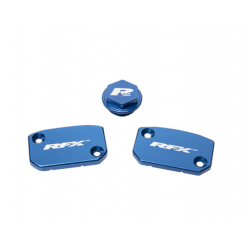 Комплект капаци RFX Pro Reservoir Cap Kit Kit (Blue) (Brembo Brake and Clutch) Husq 16-21