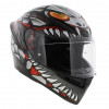 КАСКА K1 S E2206 - LYZARD MATT BLACK/GREY/RED