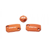 Комплект капаци RFX Pro Reservoir Cap Kit Kit (Orange) - KTM SX/SXF (Brembo Brake and Clutch)
