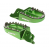 Степенки RFX Pro Series 2 Footrests (Green) - Kawasaki KXF250/450 thumb