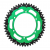 Заден пиньон RFX Pro Series Armalite Double Compound Rear Sprocket (Steel/Aluminium) KX 2025 - 520 48T (Green)