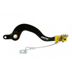 Заден лост за спирачка RFX Pro ST Rear Brake Lever (H/A Black/Yellow) - Suzuki RMZ250/450