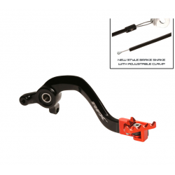 Заден лост за спирачка RFX Pro FT Rear Brake Lever (Black/Orange) - KTM SX65