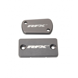 Комплект капаци RFX Pro Reservoir Cap Kit (Mineral Grey) KX 125/250 03-08 KX 250F 04-16 RM-Z 250/450 07-25 Комплект капаци RFX Pro Reservoir Cap Kit (Mineral Grey) KX 125/250 03-08 KX 250F 04-16 RM-Z 250/450 07-25