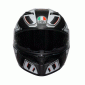 КАСКА  AGV K3 - RIVIA MATT BLACK/WHITE thumb