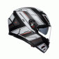 КАСКА  AGV K3 - RIVIA MATT BLACK/WHITE thumb