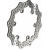 Спирачен диск RFX Race Wave Fixed Brake Disc YZ 125/250 85-97 thumb