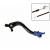 Заден лост за спирачка RFX Pro FT Rear Brake Lever (Black/Blue) - Husqvarna TC85 14-17 thumb