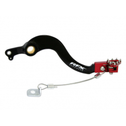 Заден лост за спирачка RFX Pro FT Rear Brake Lever (Black/Red) - Honda CRF250 04-09 Заден лост за спирачка RFX Pro FT Rear Brake Lever (Black/Red) - Honda CRF250 04-09