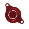 Капак за маслен филтър RFX Pro Oil Filter Cover (RED) - Honda CRF450 09-16