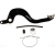Заден лост за спирачка RFX Pro ST Rear Brake Lever Hard/A Black/H/A Titan KTM/HUSQ SX/SX-F/FC/TC 2016