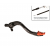 Заден лост за спирачка RFX Pro ST Rear Brake Lever (Hard Anodised Black/Orange) KTM/HUSQ SX/SX-F/TC/FC 2016
