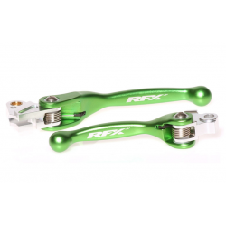 Комплект лостове RFX Race Forged Flexible Lever Set (Green) Kawasaki KXF250/450 13-16