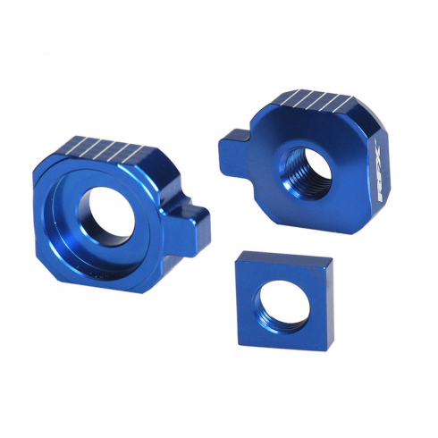 Блок втулка за задна ос RFX Pro 2 Rear Axle Adjuster Blocks (Blue) - Husqvarna TC85 Блок втулка за задна ос RFX Pro 2 Rear Axle Adjuster Blocks (Blue) - Husqvarna TC85