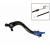 Заден лост за спирачка RFX Pro FT Rear Brake Lever (Black/Blue) - Husqvarna TC65 17-24 thumb