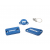 Комплект капаци RFX Pro Reservoir Cap Kit Kit (Blue) - KTM SX65/85 (Brembo Brake and Magura Clutch)