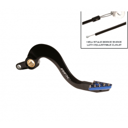 Заден лост за спирачка RFX Pro ST Rear Brake Lever (Hard Anodised Black/Blue) - Yamaha YZF/WRF 450