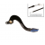 Заден лост за спирачка RFX Pro ST Rear Brake Lever (Hard Anodised Black/Blue) - Yamaha YZF/WRF 450
