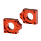 Блок втулка за задна ос RFX Pro Rear Axle Adjuster Blocks ORANGE KTM EXC-F 250/350/450 / EXC 300 23-25 thumb