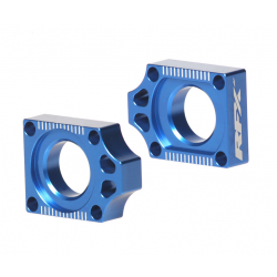 Блок втулка за задна ос RFX Pro Rear Axle Adjuster Blocks - Blue YZ 250F 14-24 / YZ 450F 14-21