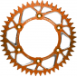 Заден пиньон RFX Pro Series Elite Aluminium Rear Sprocket KTM SX 65 98-23 - 420 50T ORANGE thumb