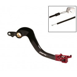 Заден лост за спирачка RFX Pro FT Rear Brake Lever (Black/Red) - Honda CRFX250 04-19
