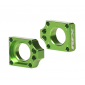 Блок втулка за задна ос RFX Pro Rear Axle Adjuster Blocks Green KX 125/250 03-08 KXF 250F 04-21 / 450F 06-15 thumb
