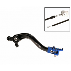 Заден лост за спирачка RFX Pro ST Rear Brake Lever (Black/Blue) - Husqvarna TC65