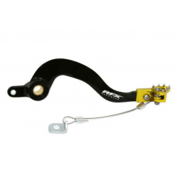 Заден лост за спирачка RFX Pro ST Rear Brake Lever (H/A Black/Yellow) - Suzuki RM85 02-23