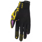 Mотокрос ръкавици THOR SPORTMODE CHEETAH YELLOW/PURPLE thumb
