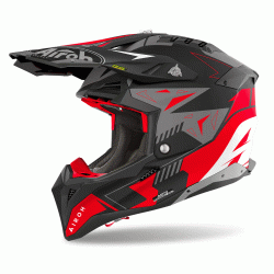 Каска AIROH AVIATOR 3 SPIN RED MATT