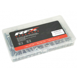 Кутия за болтове с фланцова глава RFX M6 Flange Head Bolt Assortment Box - 25 x 6 sizes Кутия за болтове с фланцова глава RFX M6 Flange Head Bolt Assortment Box - 25 x 6 sizes