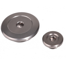 Капак за синхронизиране RFX Pro Engine Timing Plug - Mineral Grey Yamaha WR 450F 24-25 / YZ 450FX 23-24 / YZ 450F 23-25