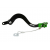 Заден лост за спирачка RFX Pro FT Rear Brake Lever (Black/Green) - Kawasaki KXF250 05-20