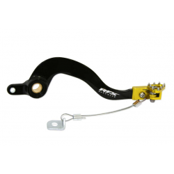 Лост за спирачка RFX Pro FT Rear Brake Lever (Black/Yellow) - Suzuki RMZ250 07-12