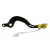 Лост за спирачка RFX Pro FT Rear Brake Lever (Black/Yellow) - Suzuki RMZ250 07-12