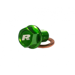Пробка за масло RFX Pro Magnetic Drain Bolt (Green) [M8 x 16mm x 1.5] - Kawasaki KXF250/450