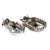 Степенки RFX Pro Series Anti-Mud Footrests - Titanium Fantic/Yamaha YZ 250F 24-25 / 450F 23-25