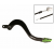 Заден лост за спирачка RFX Pro ST Rear Brake Lever (Black/Green) - Kawasaki KX125 04-08