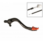 Заден лост за спирачка RFX Pro ST Rear Brake Lever (Hard Anodised Black/Orange) - KTM SX/EXC250 thumb