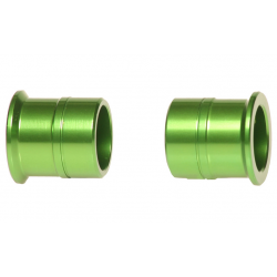 Втулки за джанти RFX Pro Wheel Spacers Front (Green) KX 125/250 06-08 / KXF 250 06-20 / 450 06-18