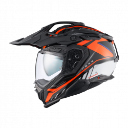 Адвенчър каска NEXX X.WED3 GOBI ORANGE/WHITE