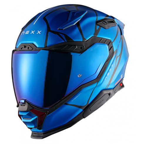 Каска NEXX X.WST3 B-SIDE SKY BLUE/BLACK MATT
