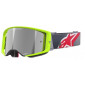 Мотокрос очила ALPINESTARS SUPERTECH CORP YELLOW FLUO Red/ Mirror SILVER thumb