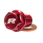 Пробка за масло RFX Magnetic Drain Bolt [M12x12mm x 1.50 - Red KTM/GASGAS/HUSQ 2025 thumb