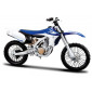 Мотоциклет играчка Yamaha YZ450F 1:12 WHITE thumb